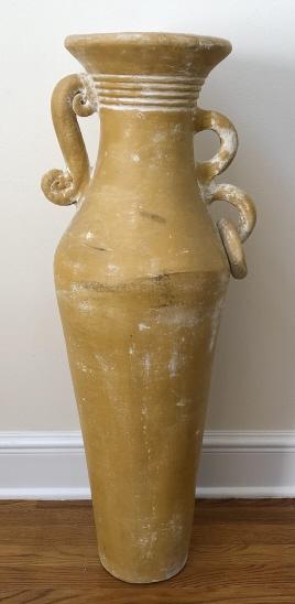 Large Grecco Style Stoneware Urn (1 of 3)