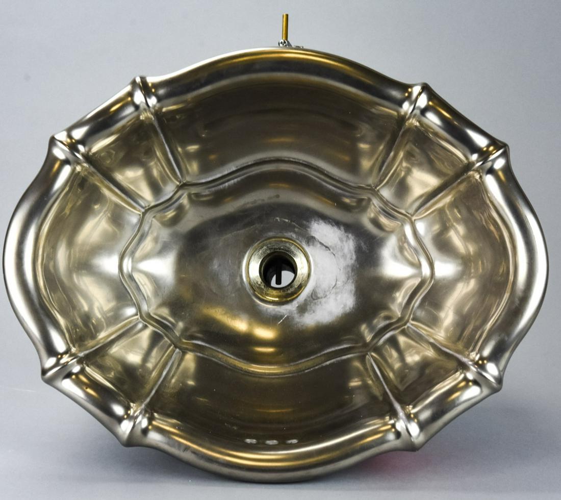 Sherle Wagner Silver Toned Porcelain Sink (1 of 8)