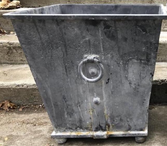 Neo Classical Cast Metal Dutch Style Planter (1 of 4)