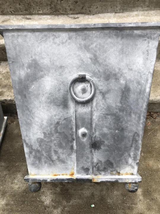 Neo Classical Cast Metal Dutch Style Planter (1 of 3)