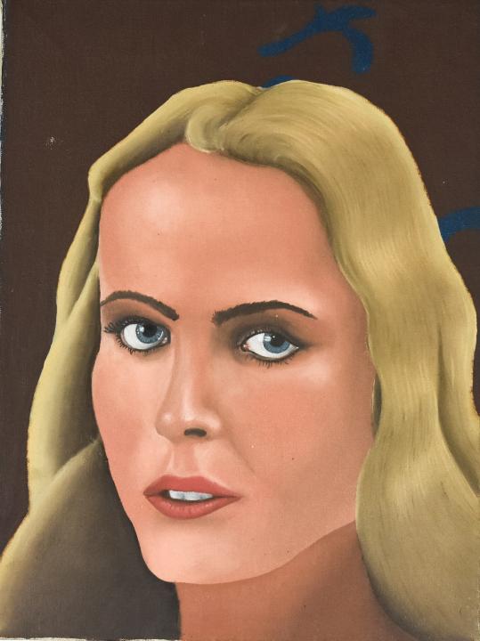 Frank Riccio Oil Painting Portrait of Woman (1 of 7)