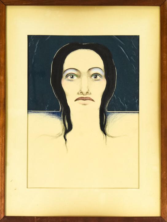 Frank Riccio Abstract Multi Media Portrait Woman (1 of 6)