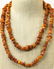 49 Inch Necklace Strand of Amber Beads