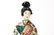 Antique Asian Hand Painted Porcelain Geisha Statue - 7