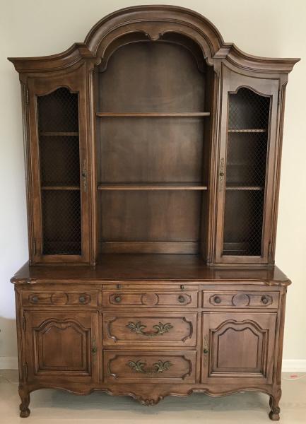 French Country Provincial China Cabinet By Bodart Oct 05 2019 Greenwich Auction In Ct French Country Provincial China Cabinet, French Country China Cabinet