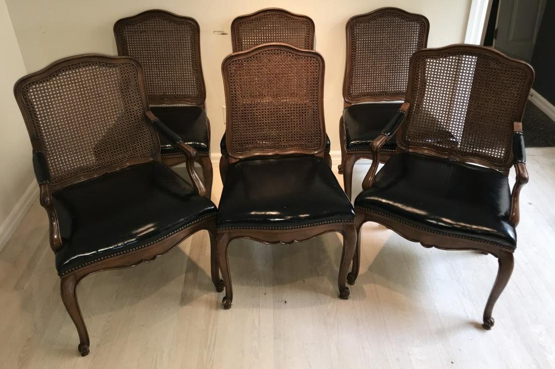 French Country Provincial Dining Chairs by Bodart (1 of 5)