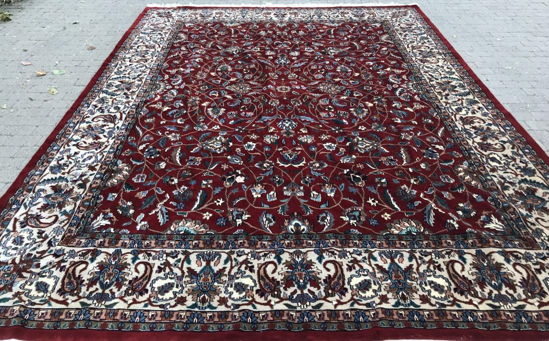 Quality Hand Knotted Wool Persian Oriental Carpet (1 of 7)
