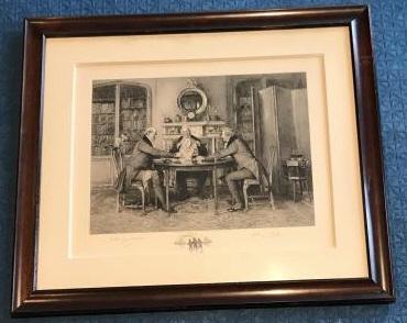 Parlor Scene Print by W D Sadler (1 of 6)