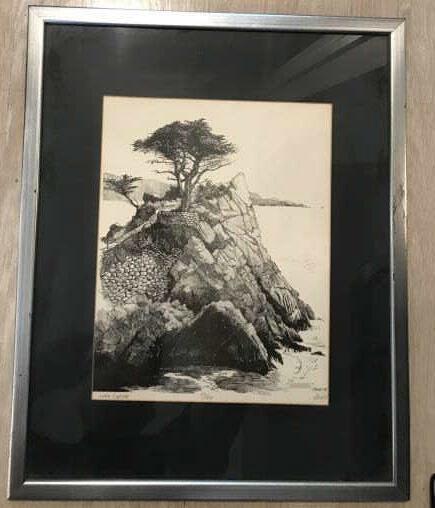 California Lone Cyprus Tree Print by Cooke (1 of 4)