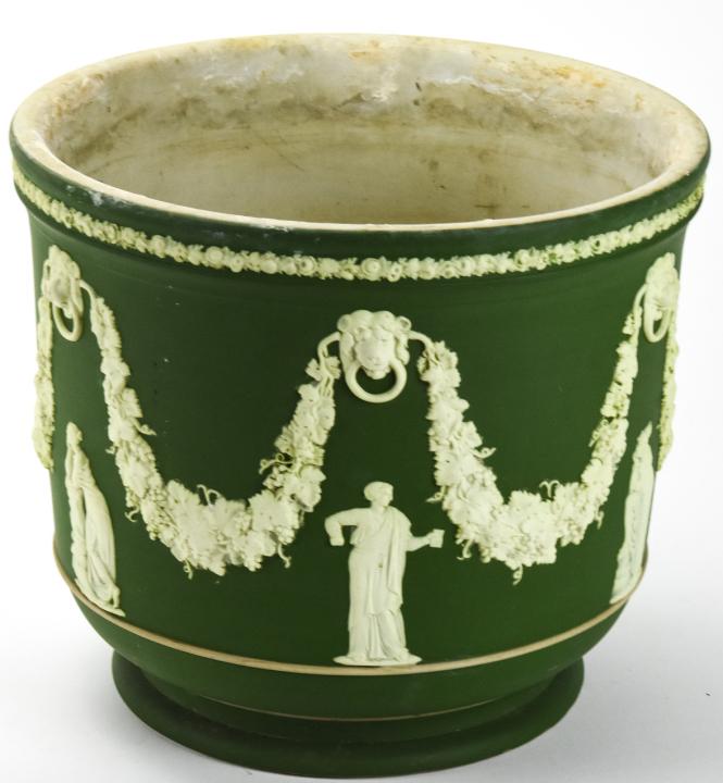 Antique 19 C. Wedgewood Large Cache Pot (1 of 8)