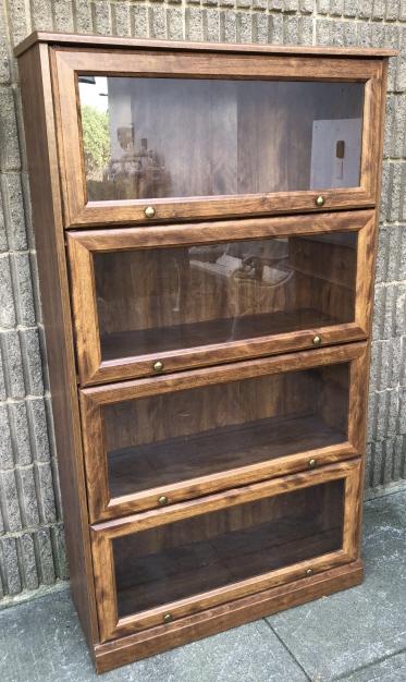 Glass Front Barrister Bookcase (1 of 3)