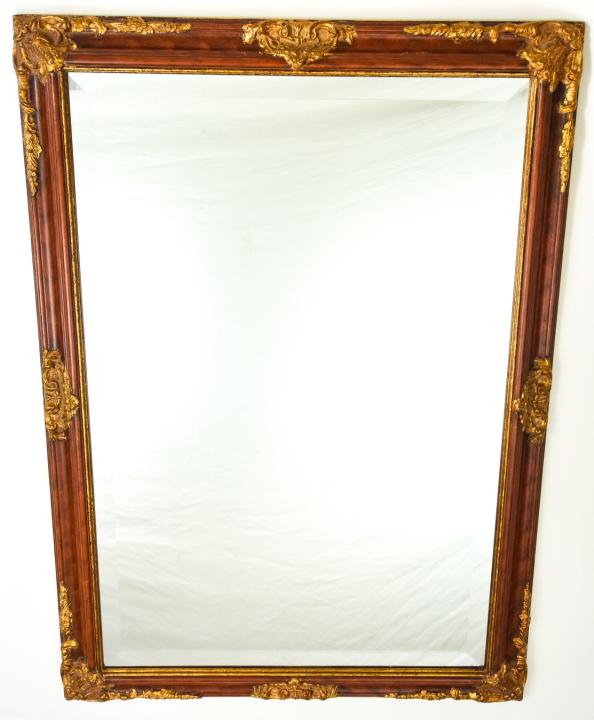 Spanish Baroque Style Beveled Mirror (1 of 9)