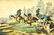 2 Antique Currier & Ives Hand Colored Lithographs - 6