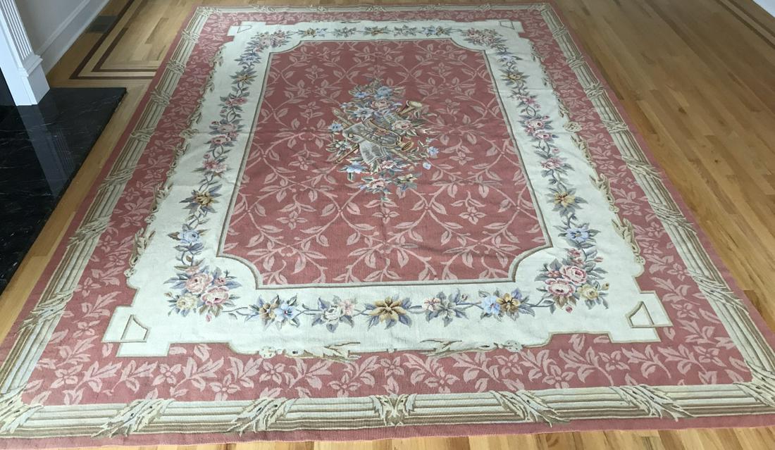 French Aubusson Style Tapestry Needlepoint Carpet (1 of 6)
