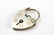 Antique Sterling & Silver Heart Padlock Charms - 4