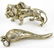 Vintage Sterling Silver Lion & Cornicello Pendants