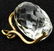 Antique 19th C Gold & Crystal Spinner Fob