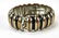 Two Vintage Enamel Hinged Bangle Bracelets - 3