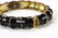 Two Vintage Enamel Hinged Bangle Bracelets - 6