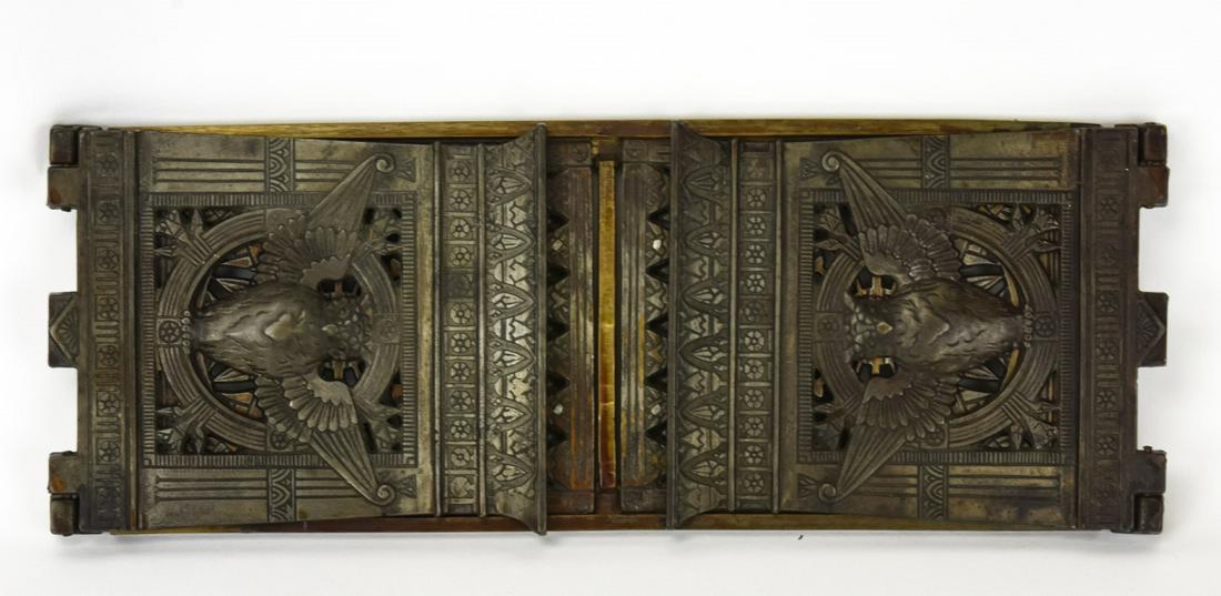 Antique Art Nouveau Cast Judd Owl Bookends / Rack (1 of 7)