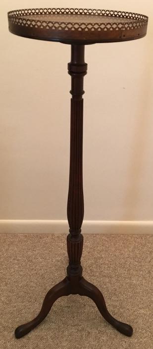 English Regency Style Pedestal Plant Stand (1 of 6)