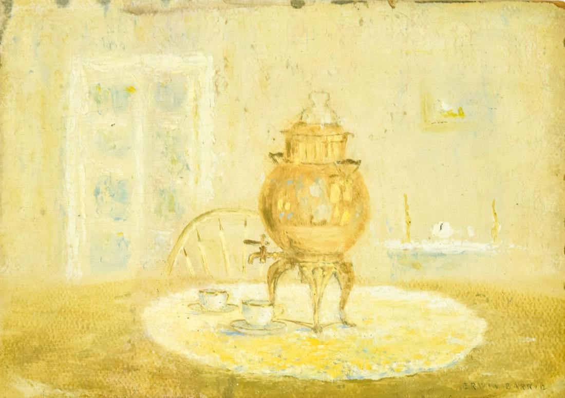 Erwin Barrie Still Life Scene Oil Painting (1 of 8)