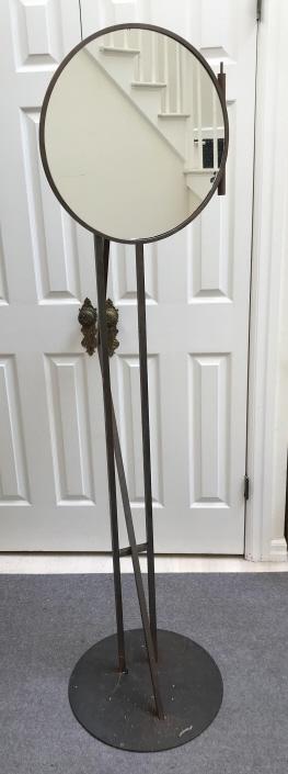 Mid C Modern Artisan Standing Mirror (1 of 5)