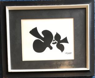 Framed Georges Braque Lithograph Print (1 of 4)