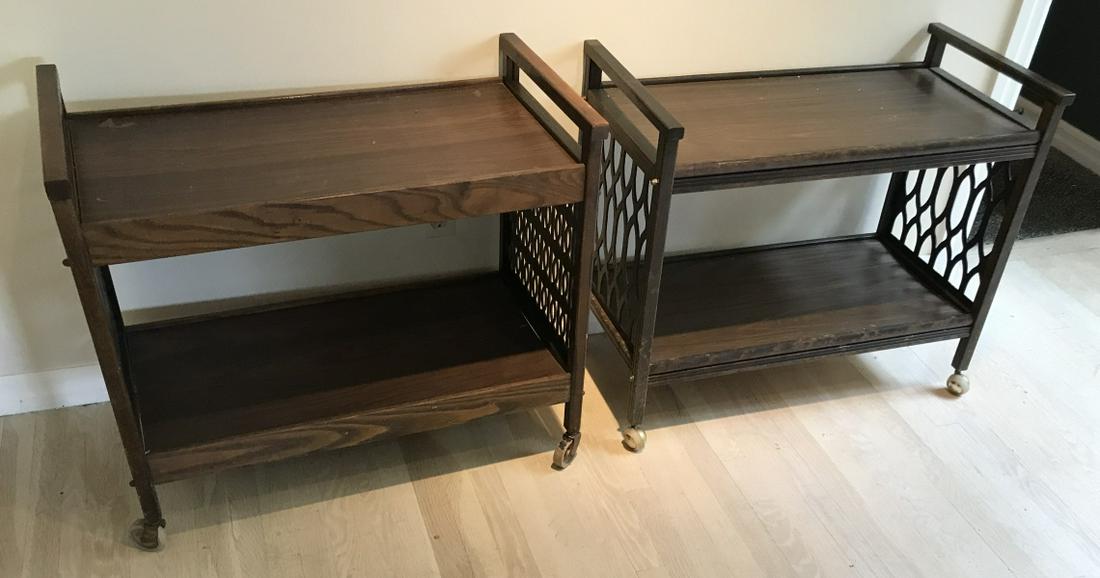 2 Mid C Bar / Serving Carts (1 of 3)