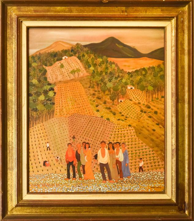 Max Savy "Les Vignes Aux Gitans" Oil Painting (1 of 9)