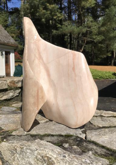 Abstract Hand Carved Stone Free Form Statue (1 of 4)