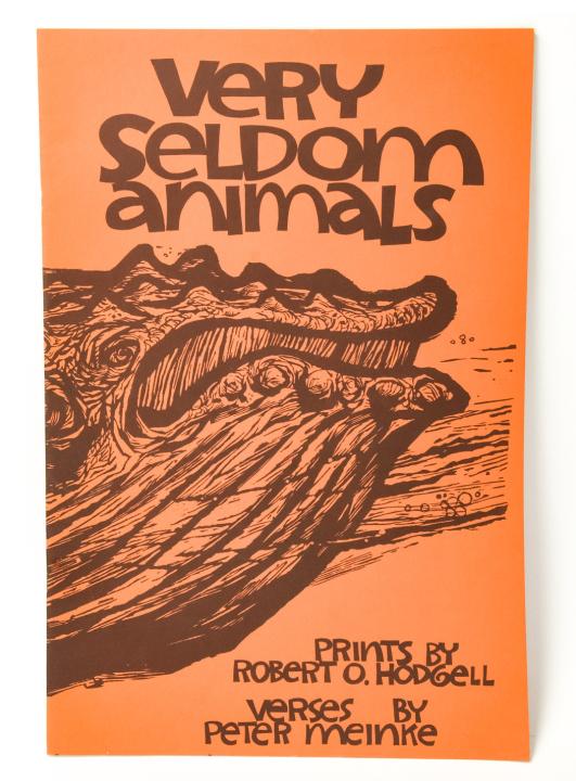Very Seldom Animals Hodgell Signed Linocut Book (1 of 5)