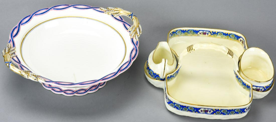 Antique Paris Porcelain Compote, Hammersley Tray (1 of 8)