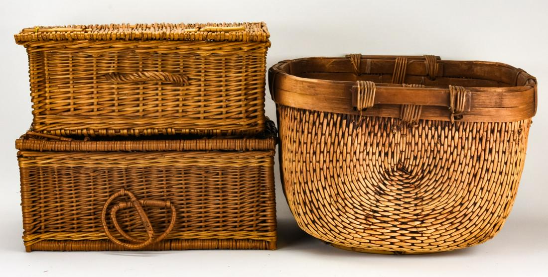 Vintage Woven Basket Collection (1 of 10)