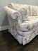 Contemporary Upholstered Love Seat Gold + Grey - 6