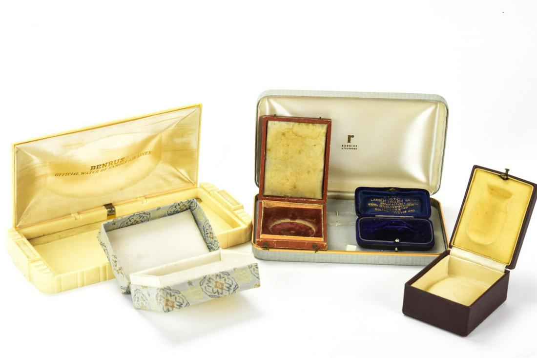 Collection of 19th C & Vintage Jewelry Boxes (1 of 8)