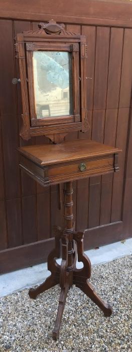 Antique 19th C Shaving Stand (1 of 3)