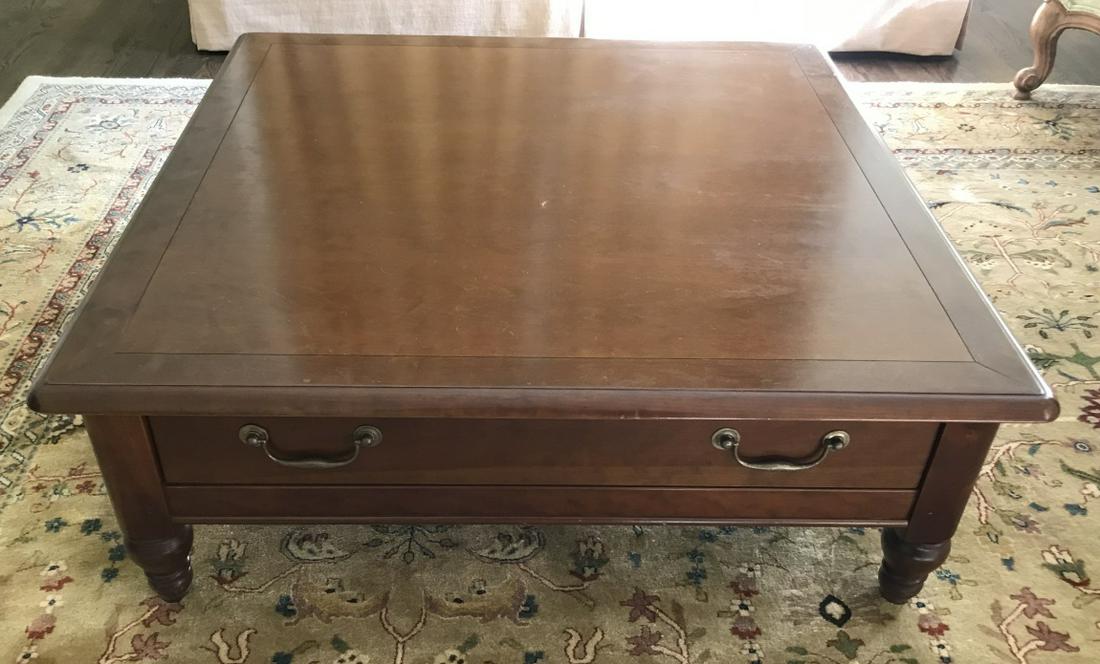 French Country Provincial Grange Coffee Table (1 of 3)