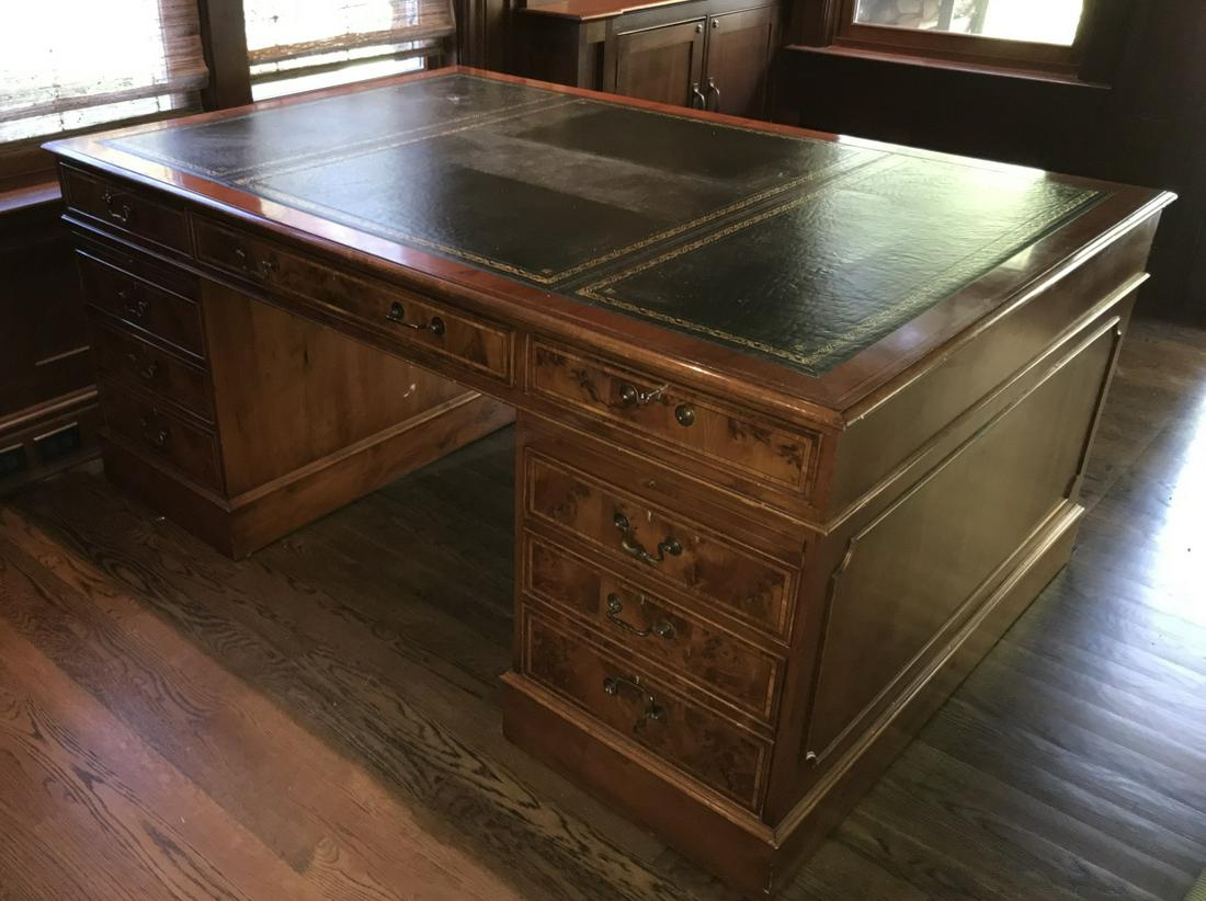 Custom Made Executive Size Partner Desk (1 of 4)
