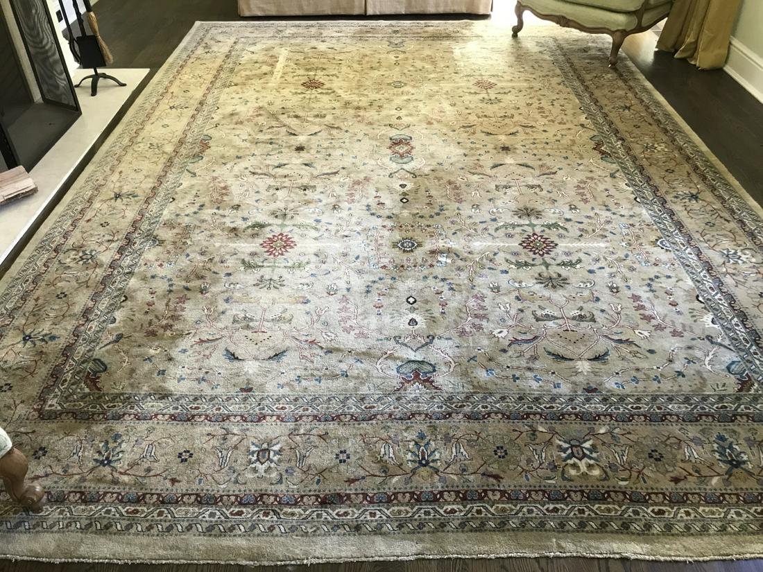 Hand Knotted Wool Persian Style Carpet (1 of 5)