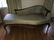 Contemporary Art Deco Custom Upholstered Chaise - 4