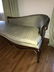 Contemporary Art Deco Custom Upholstered Chaise - 6