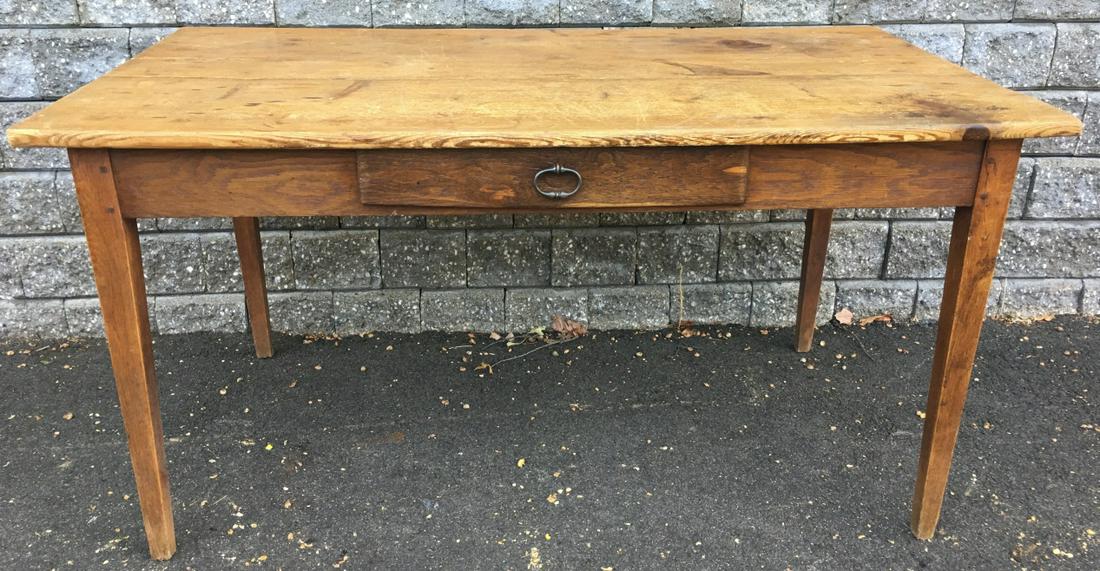 Country Style Pine Console / Farm Table or Dining Table (1 of 4)