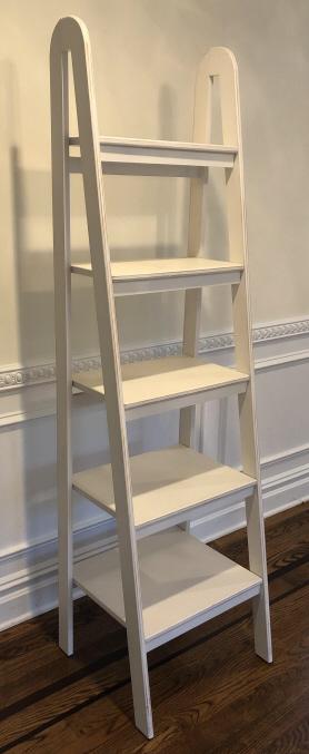 Ladder Style Shelving Unit in White (1 of 5)