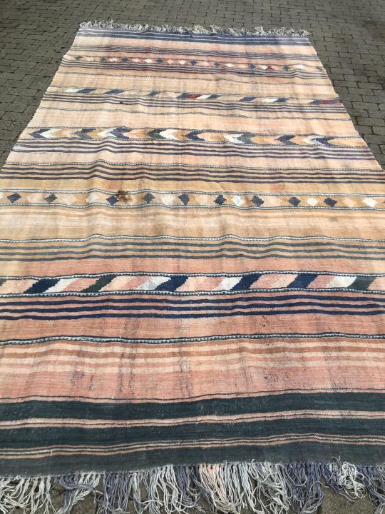Antique Navajo Hand Made Area Carpet (1 of 6)