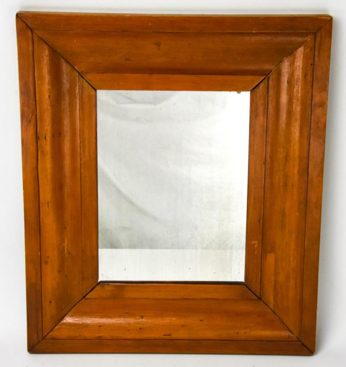 Antique Ogee Maple Carved Mirror (1 of 6)
