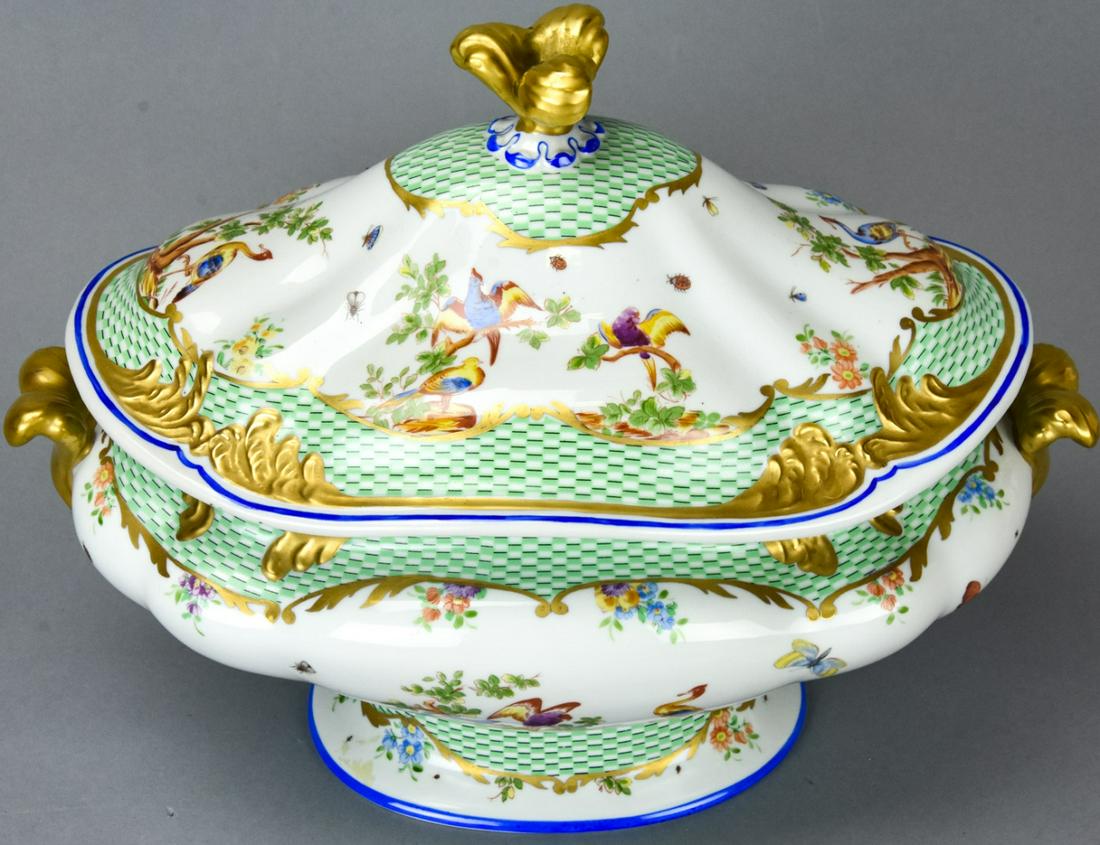 Sevres Hand Painted French Porcelain Tureen (1 of 5)