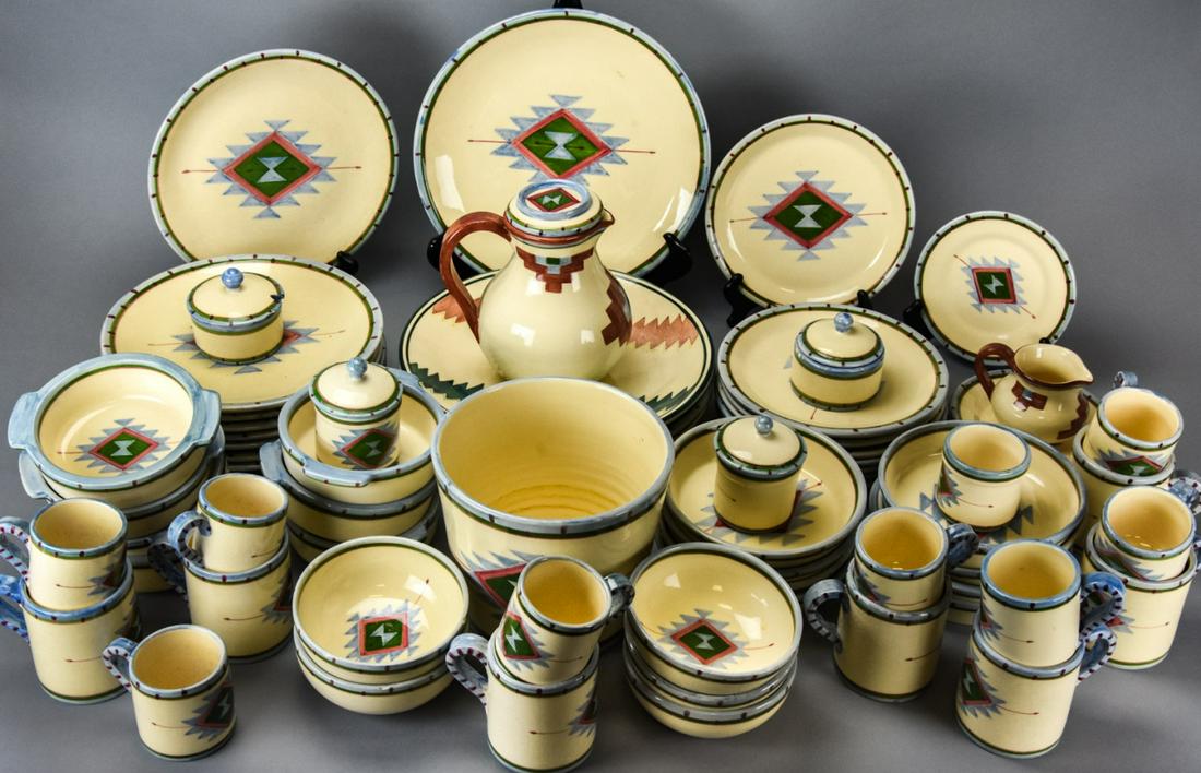 Southwestern Style Custom Stoneware Plate Service (1 of 5)