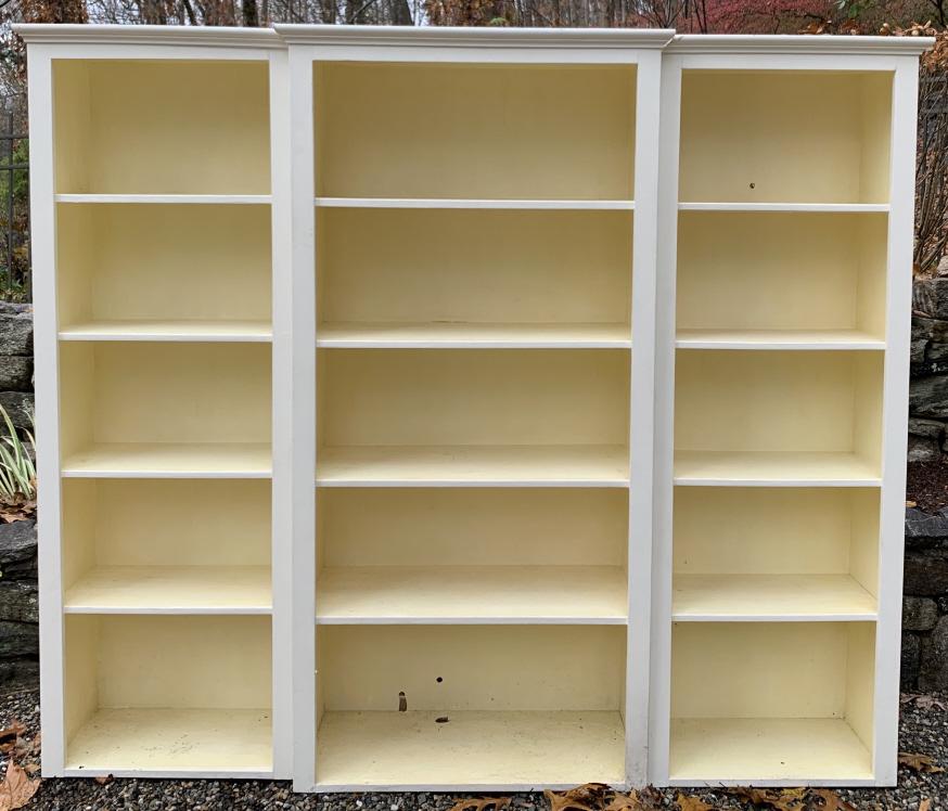 Contemporary 3 Piece Bookshelf Unit (1 of 3)