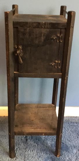 Antique Standing Cigar Humidor Cabinet (1 of 6)
